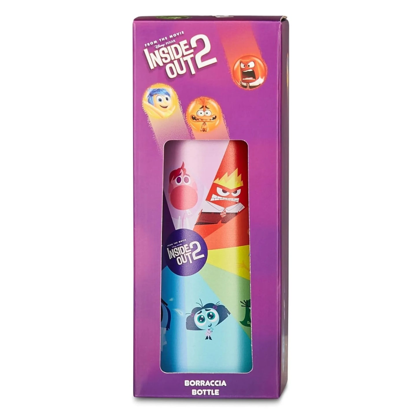 Borraccia Termica Seven Disney Pixar Inside Out 2 460 ml con Cannuccia Acciaio Inox Bambini