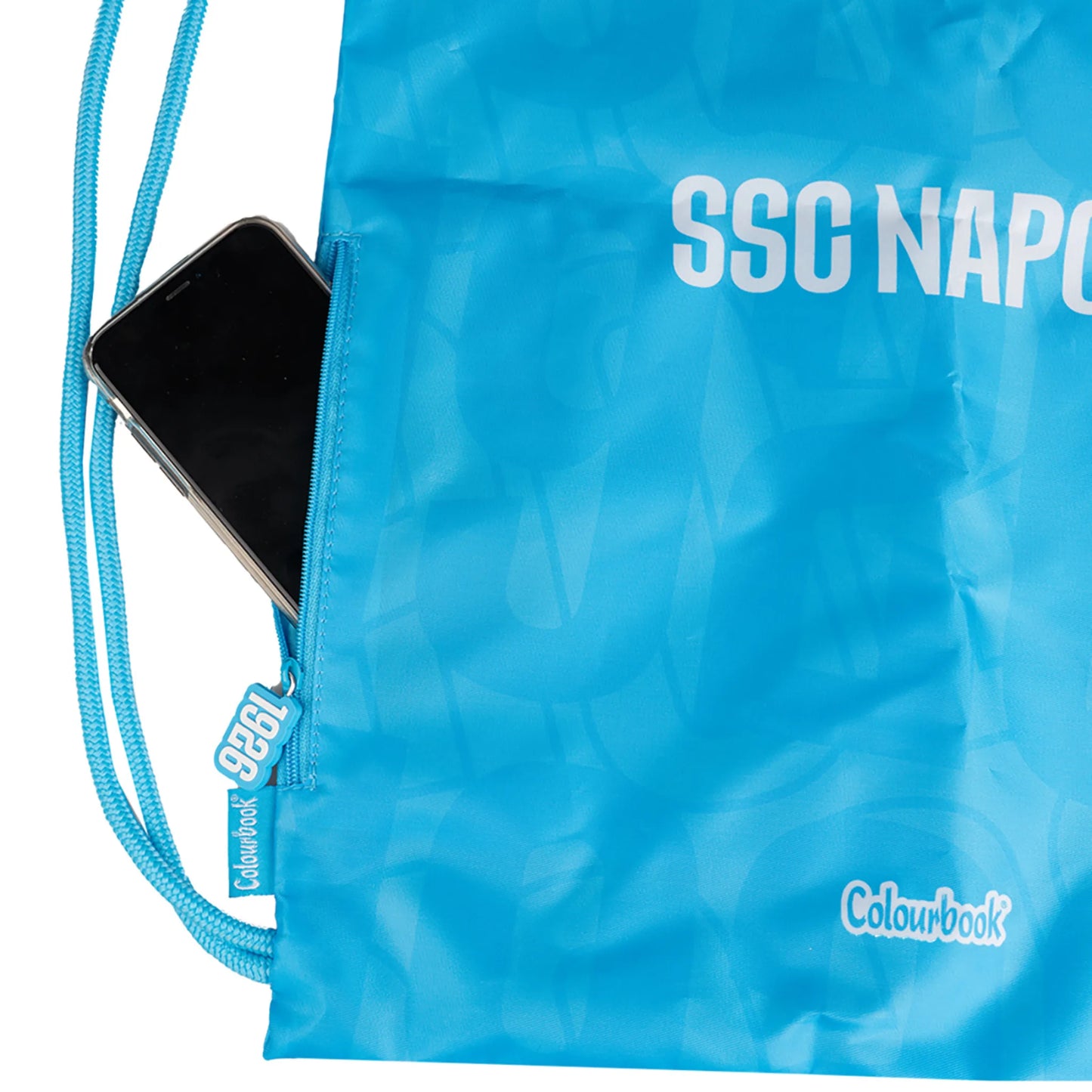 Sacca Coulisse Sportiva SSC Napoli Big Logo - Nuovo Modello 2026/2027 Colourbook Ufficiale