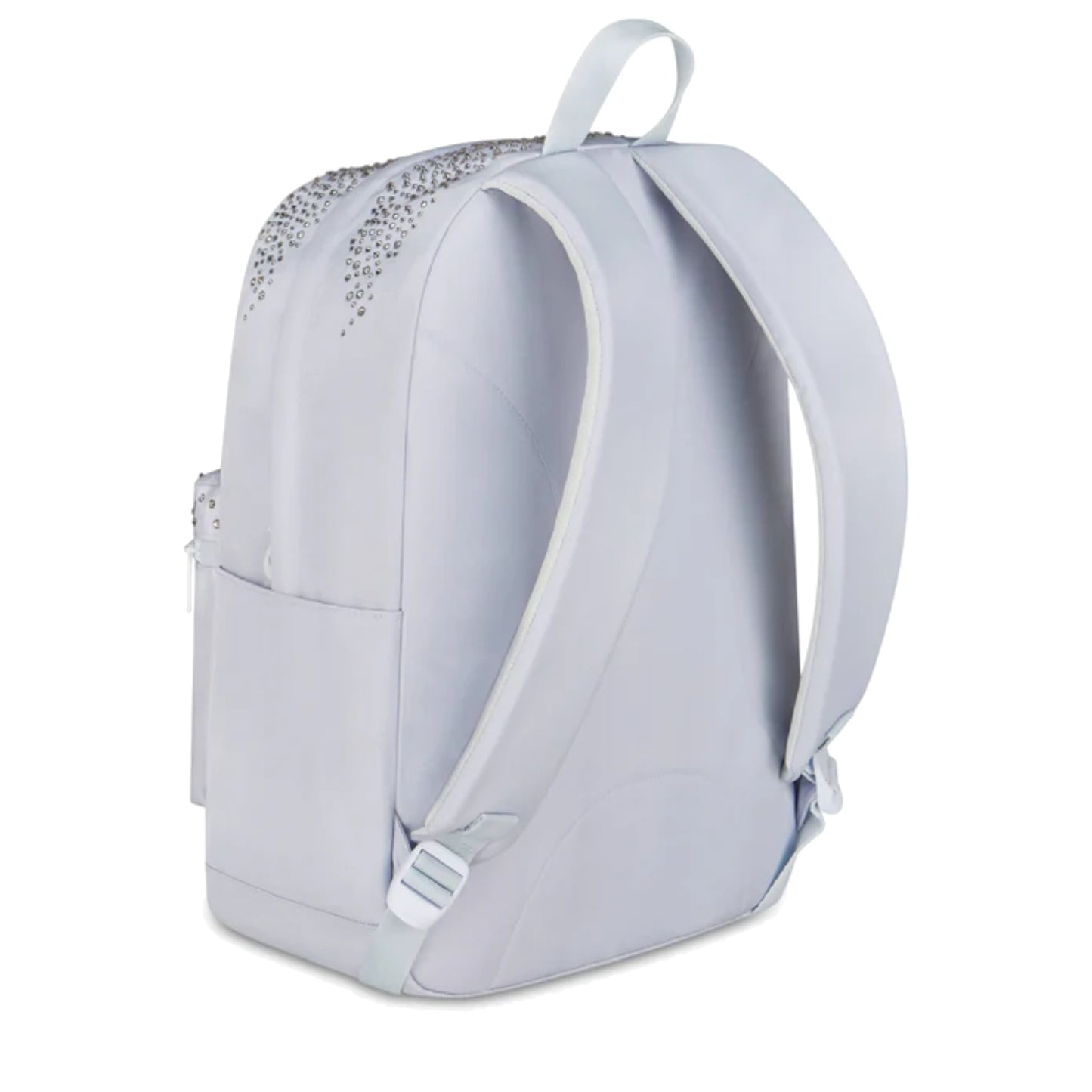 Zaino Seven Round Americano GLITZYCUTE Azzurro Polvere Strass 26L Porta PC