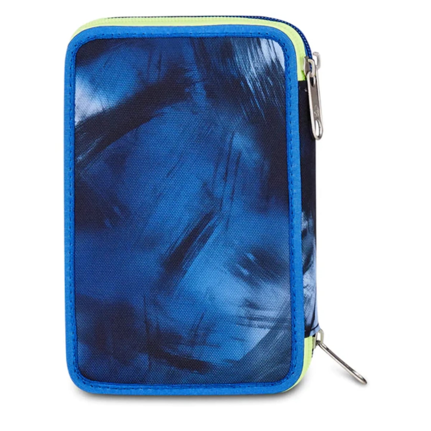 Astuccio 3 Zip Seven Blu Fusion Corredo Completo 45 Pezzi Scuola