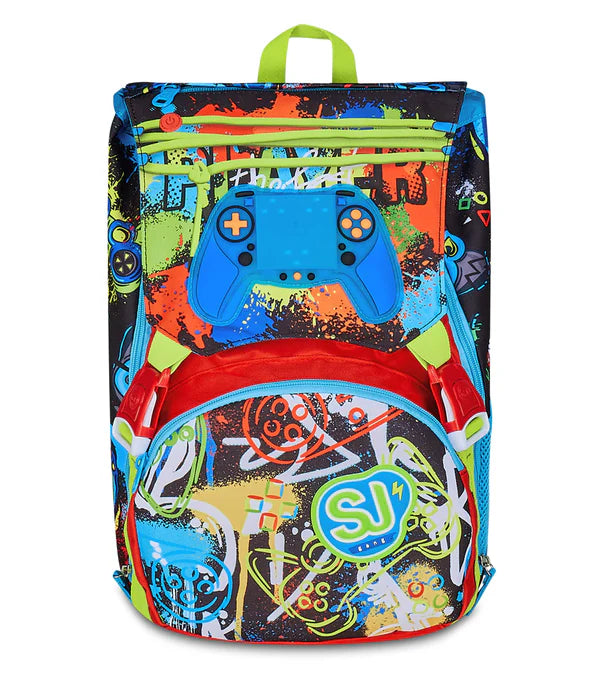 ZAINO SEVEN SJ ESTENSIBILE BIG - GAME LED BOY