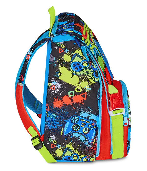 ZAINO SEVEN SJ ESTENSIBILE BIG - GAME LED BOY