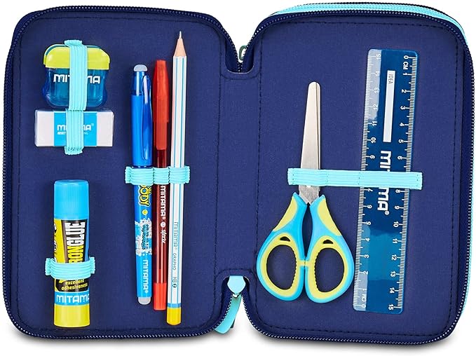 Astuccio Seven Lilo & Stitch Scuola 3 Zip