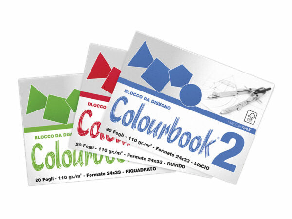 Blocco da disegno F2 COLOURBOOK