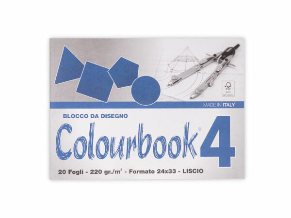 Blocco da disegno F4 COLOURBOOK