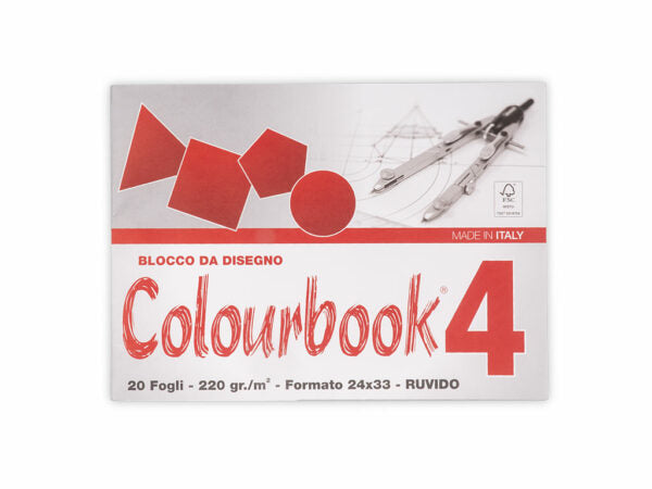 Blocco da disegno F4 COLOURBOOK