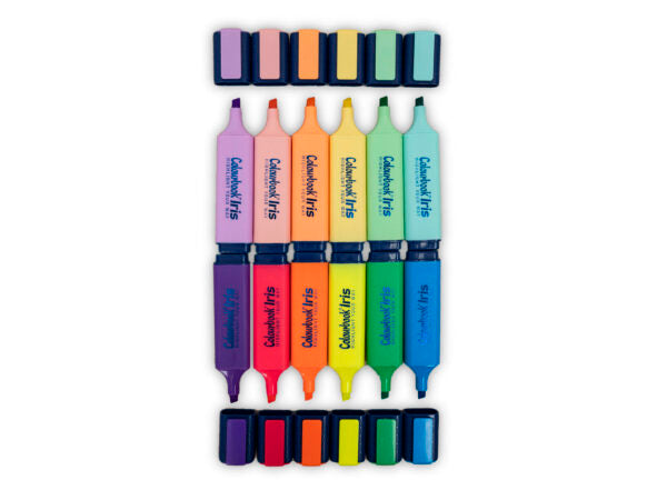 Set 12 evidenziatori Iris Light Selection - COLOURBOOK