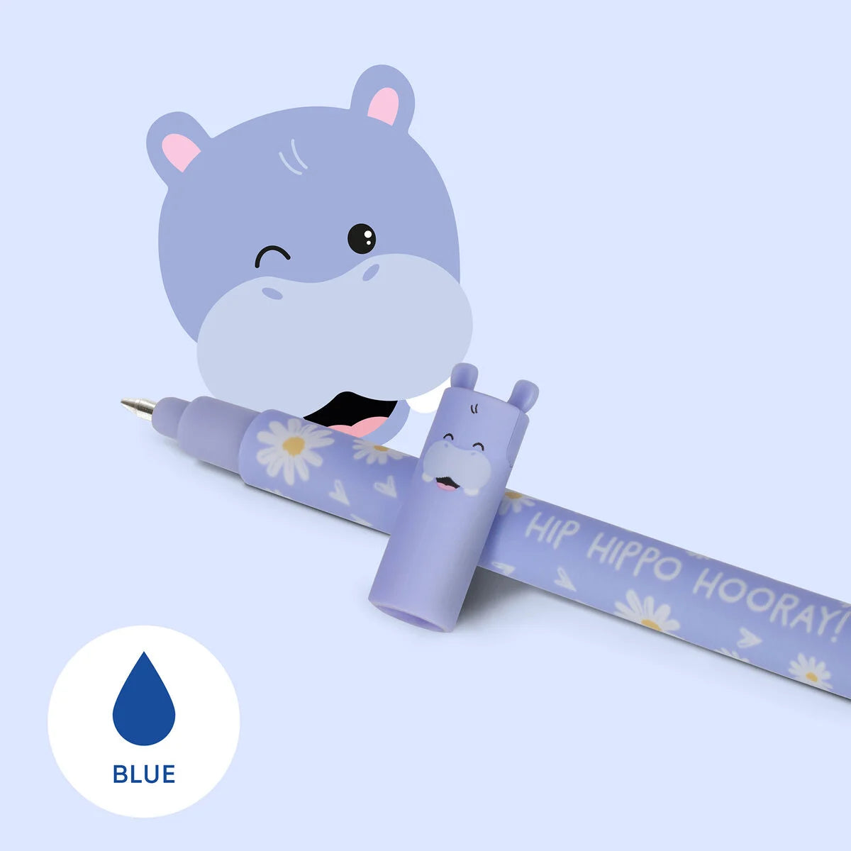 Penna Gel Cancellabile Hippo – Legami
