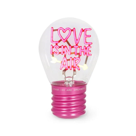 Lampada Decorativa da Tavolo a Forma di Lampadina - Love is in the Air - Bulb Fiction - Legami