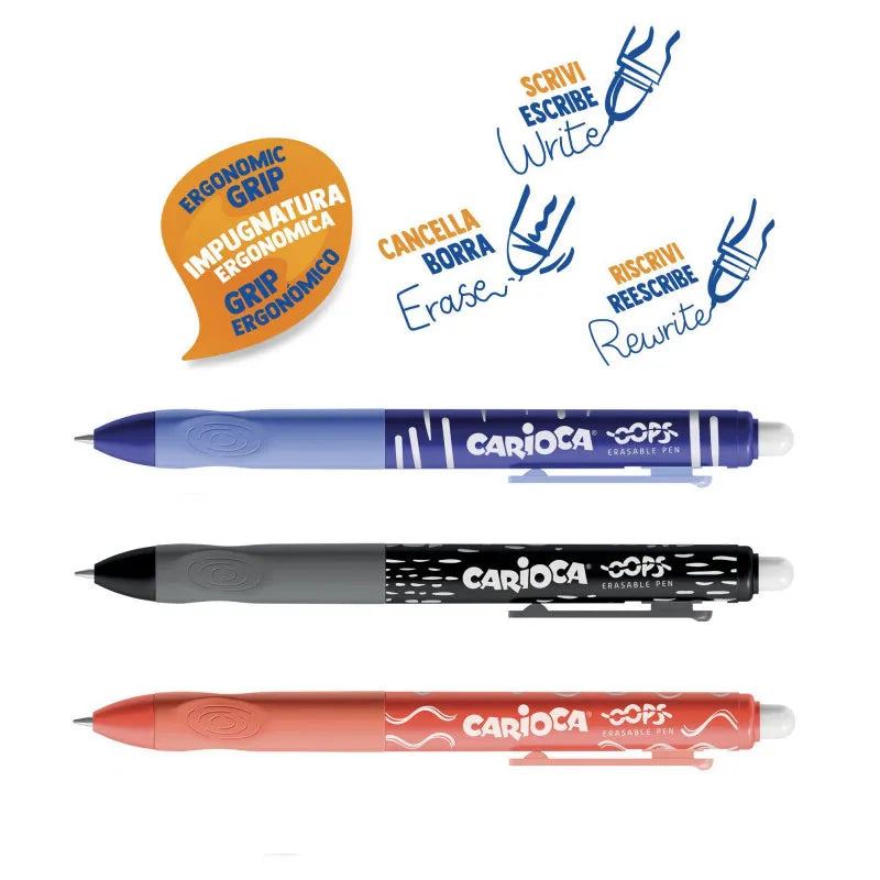 Penna Cancellina CARIOCA OOPS a scatto