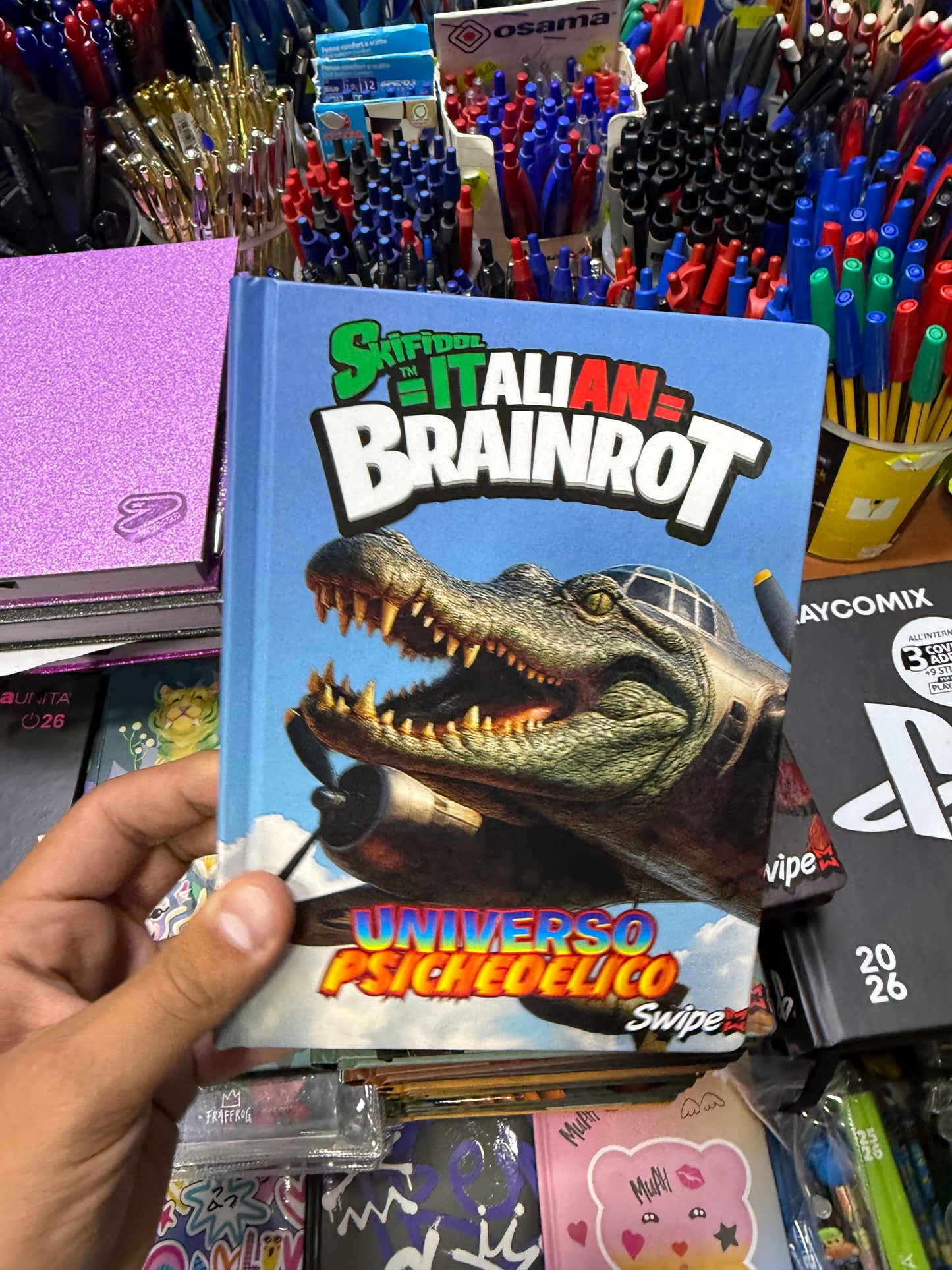 Diario Swipe Skifidol – Bombardiro Crocodilo