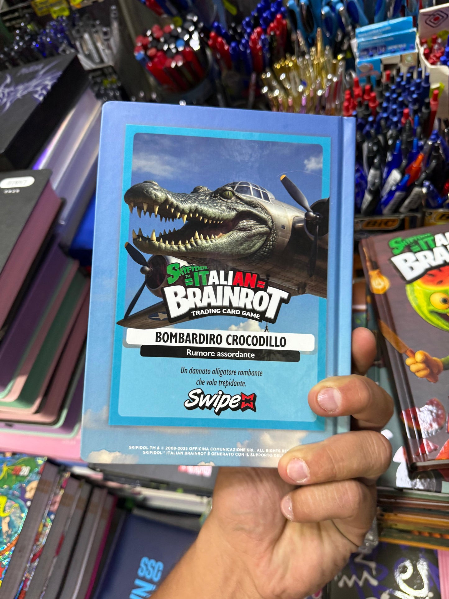 Diario Swipe Skifidol – Bombardiro Crocodilo