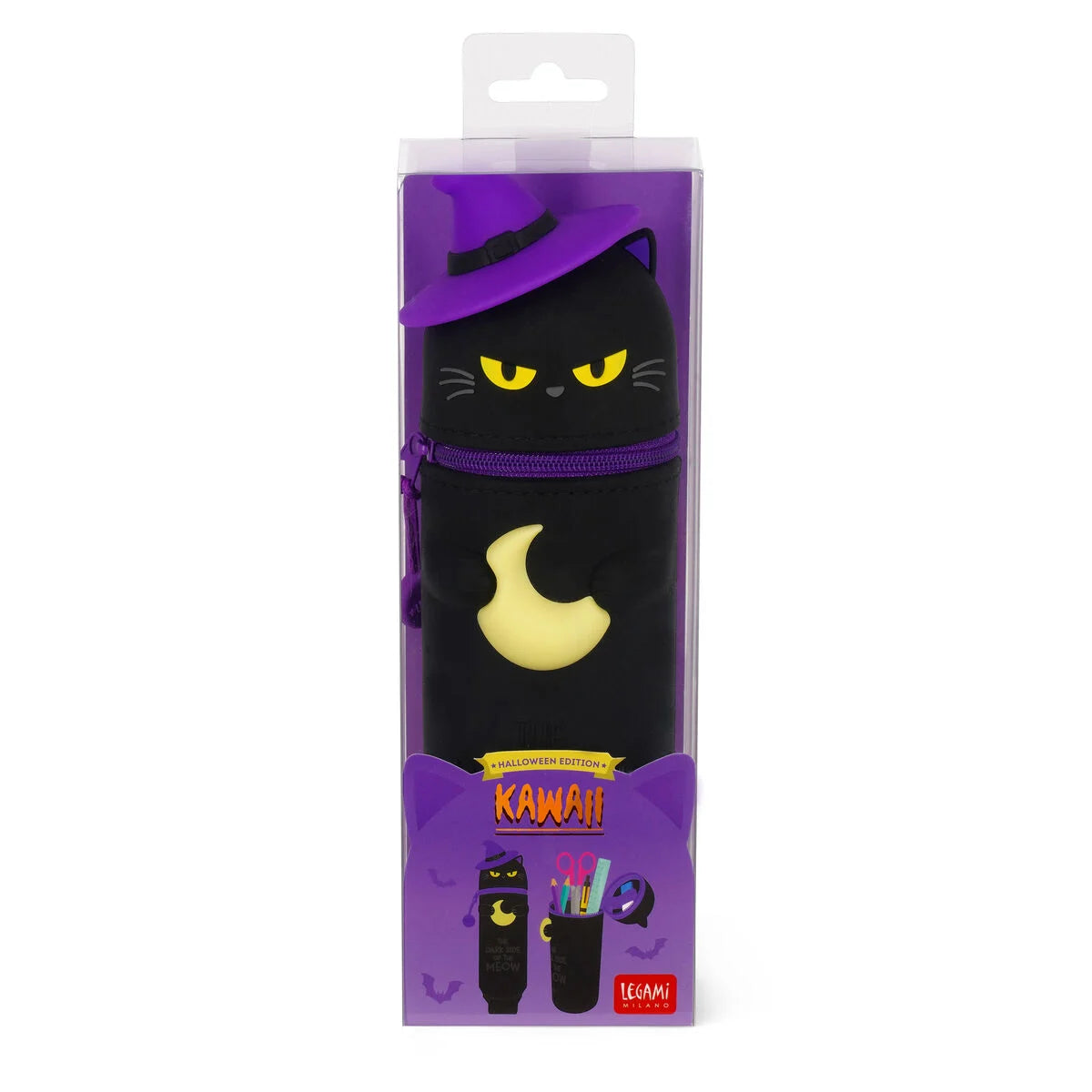 Astuccio 2 in 1 in Morbido Silicone - Halloween - Kawaii - Legami