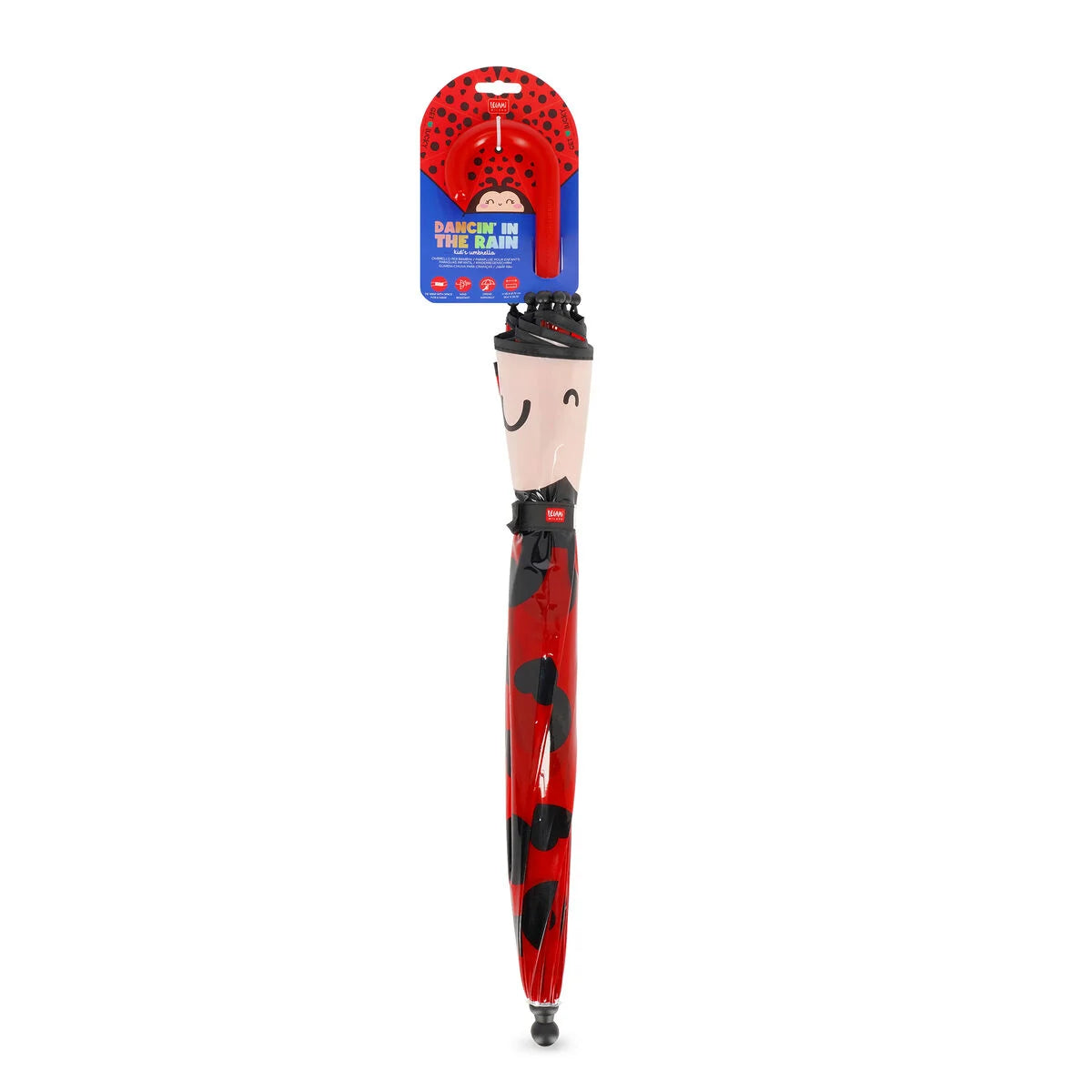 Ombrello per Bambini Ladybug - Dancin' in the Rain - Legami