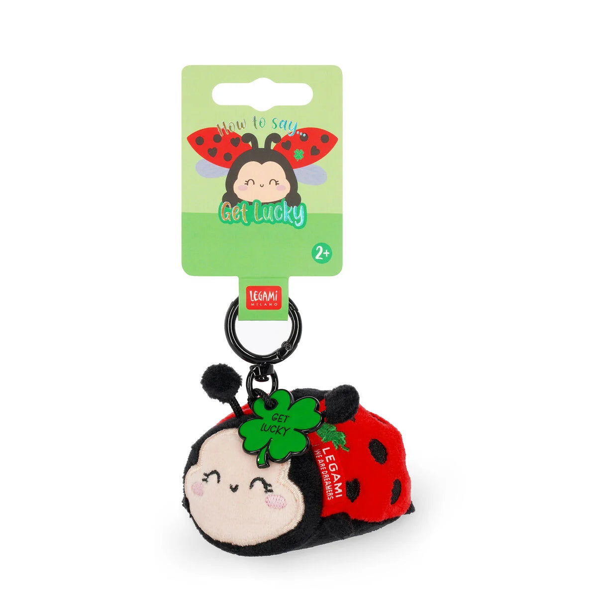 Portachiavi di Peluche Ladybug - Tiny Super Soft! - Legami
