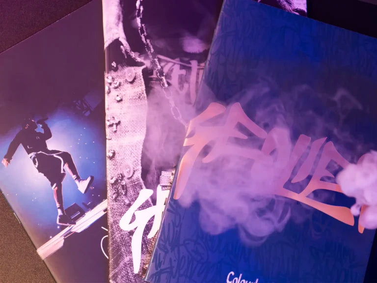 Set 3 quaderni A4 Geolier – “Graffiti”