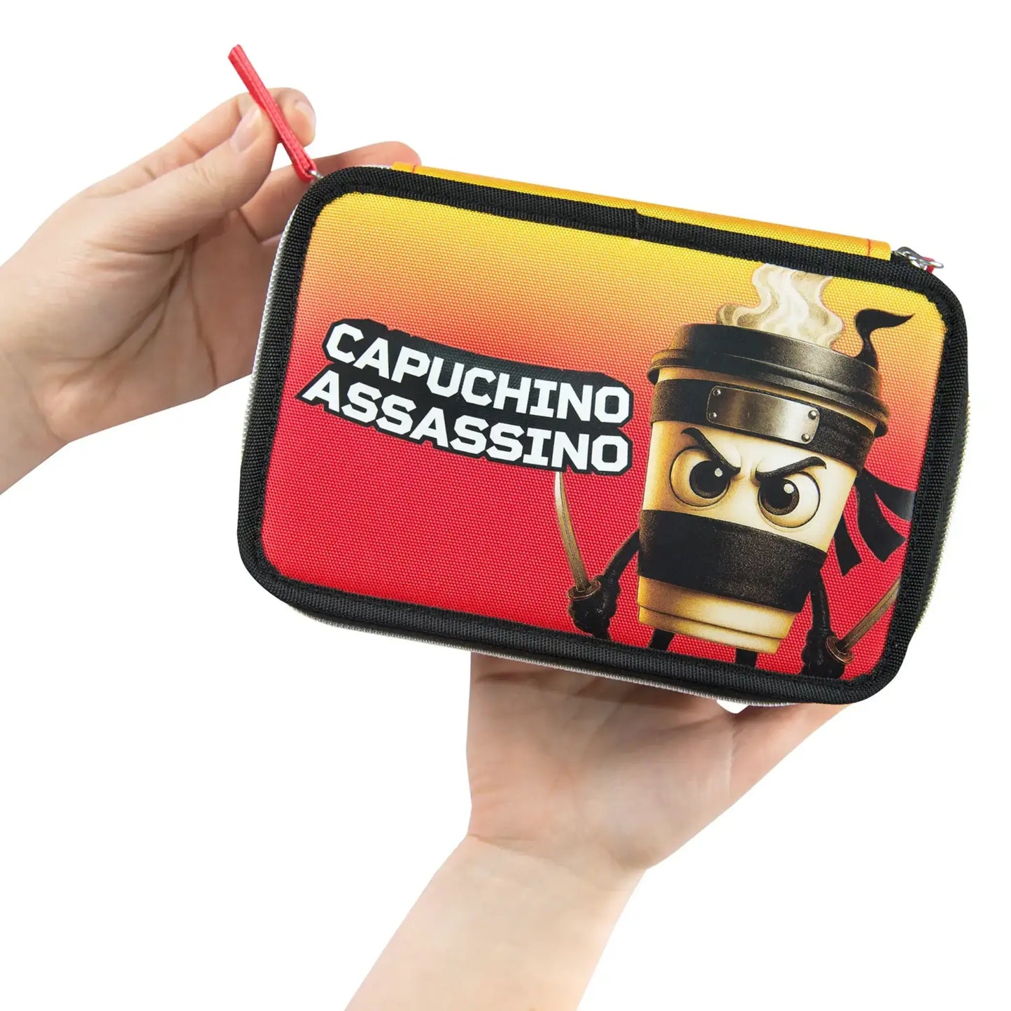 Astuccio Capuccino Assassino Brainrot 3 Zip | Corredo Completo Scuola Skifidol Ufficiale