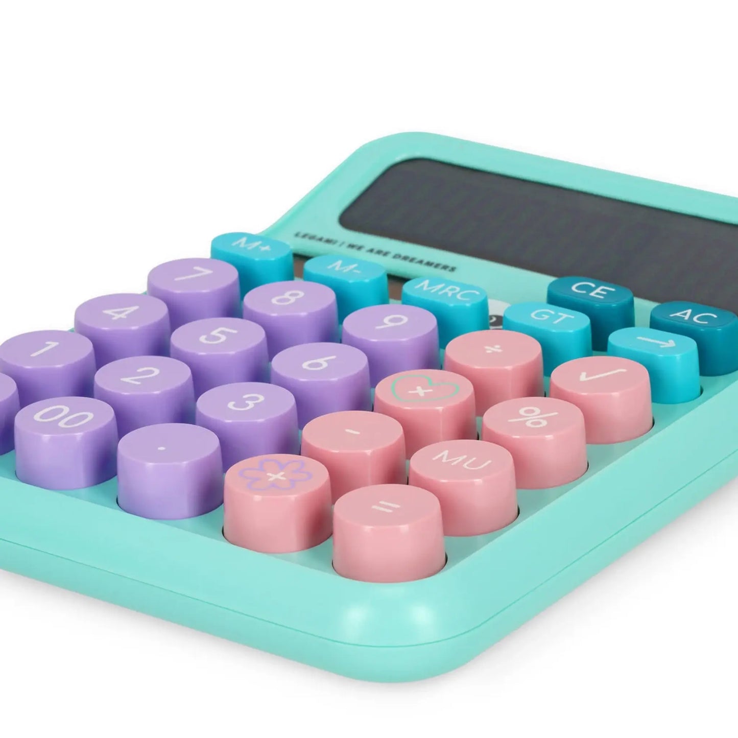 Calcolatrice Panda Legami Calcoolator | Calcolatrice da Tavolo Kawaii Solare 12 Cifre