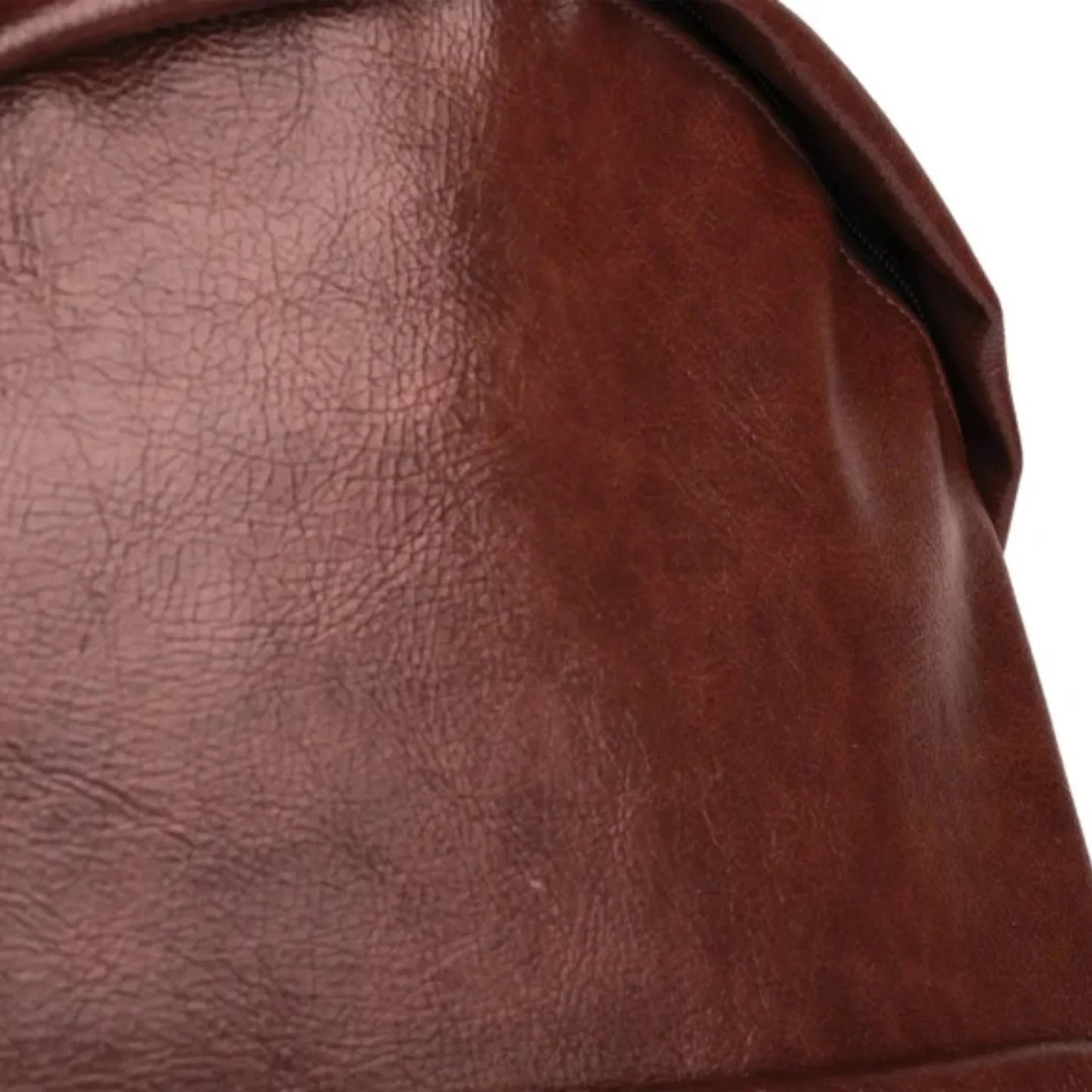 Zaino Colourbook Elite Ikona Brown Cuoio 23L — Similpelle Lucida Spallacci Imbottiti Garanzia 4 Anni
