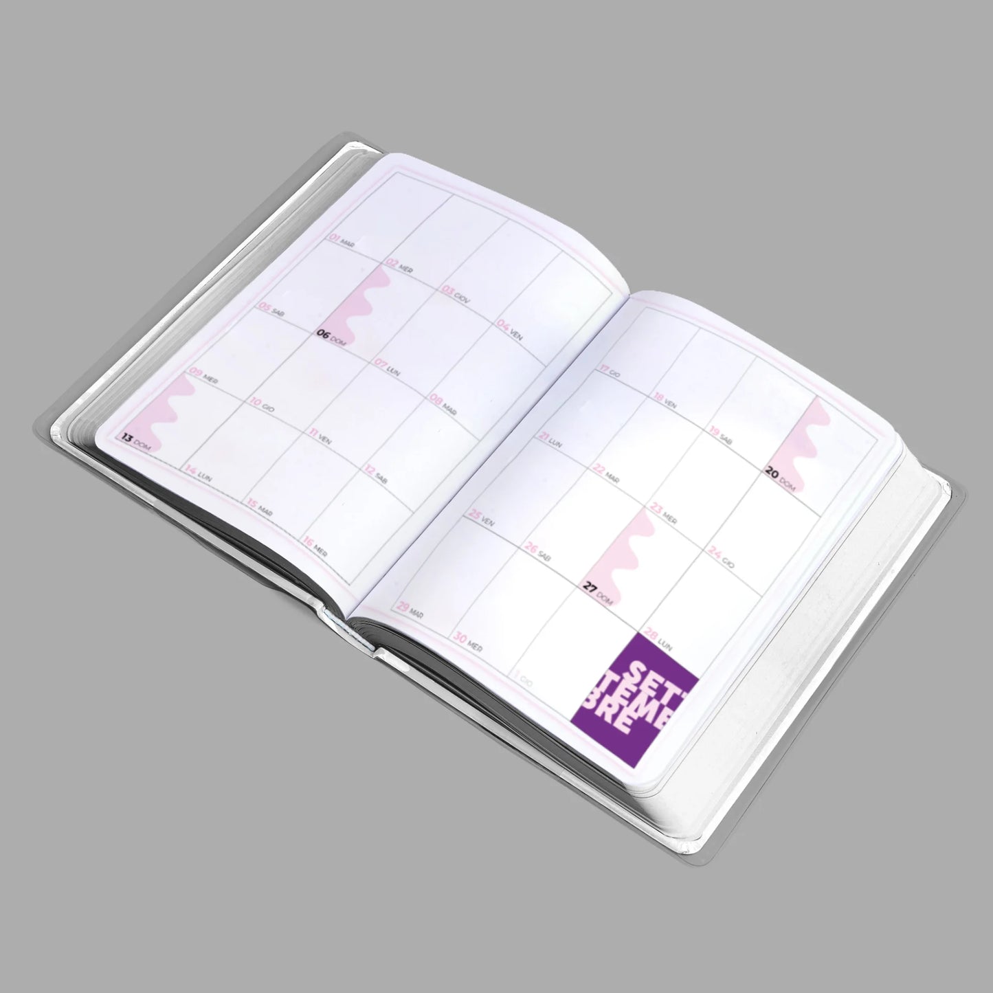Diario Be You Webboh 2026-2027 12 Mesi Datato Easy con 100 Stickers