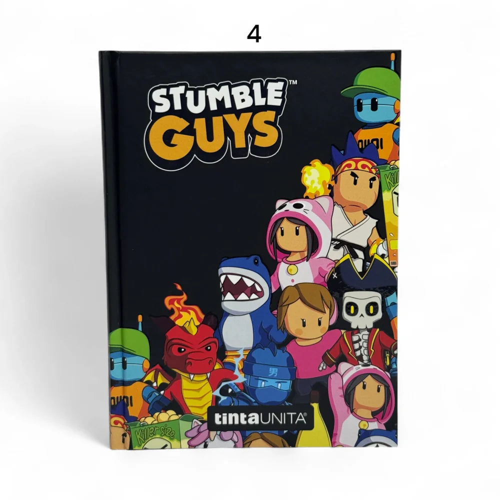 DIARIO SCUOLA 2025/26 STUMBLE GUYS – TINTA UNITA + ACCESSORI
