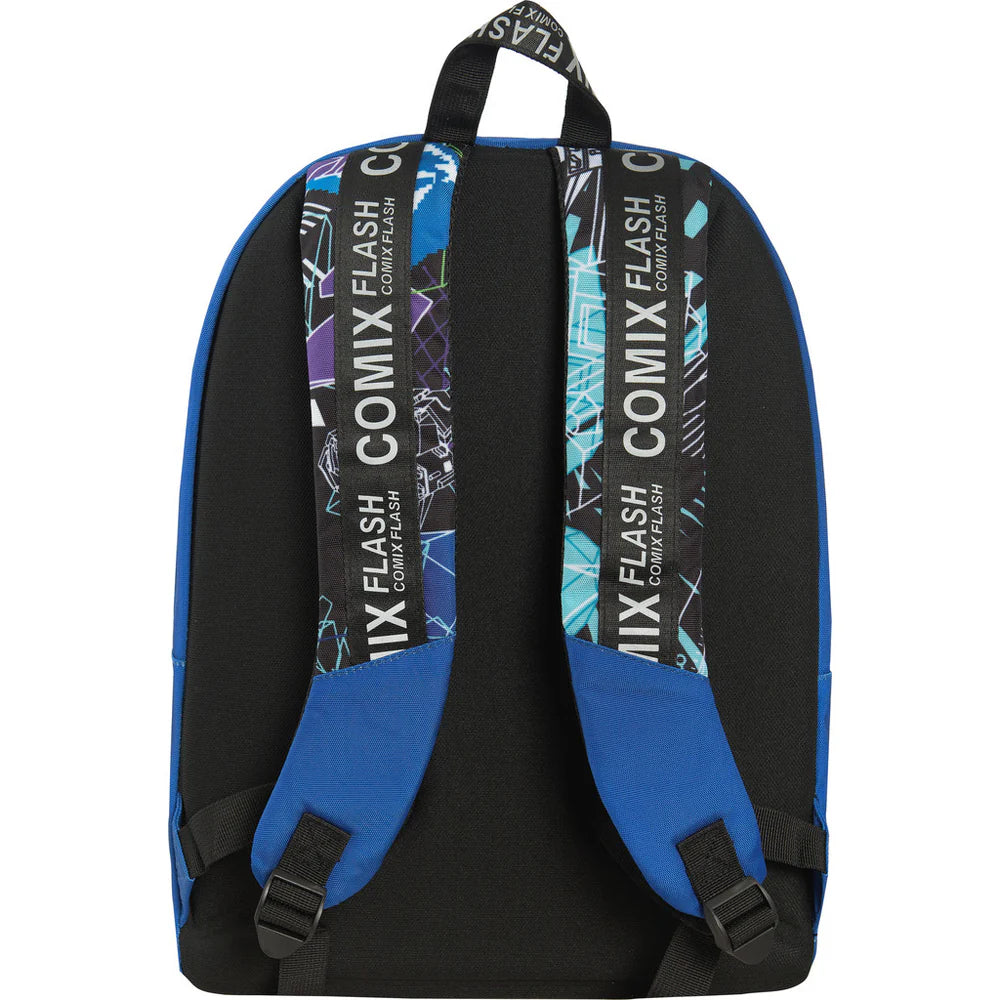 Zaino Organizzato COMIX Flash Viola/Azzurro