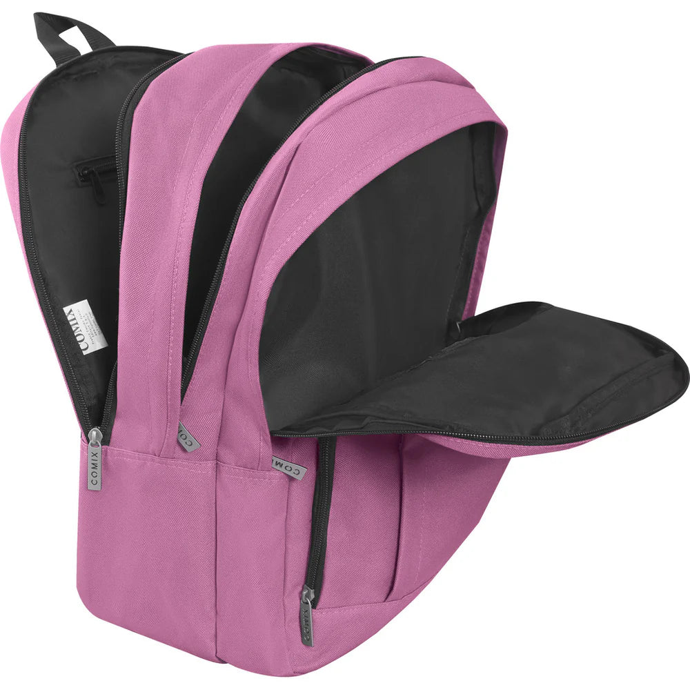 Zaino Organizzato COMIX Monocolore Mauve