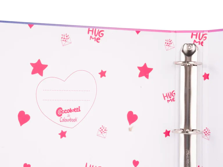 Raccoglitore ad anelli A4 Coccolotti Love&Tell