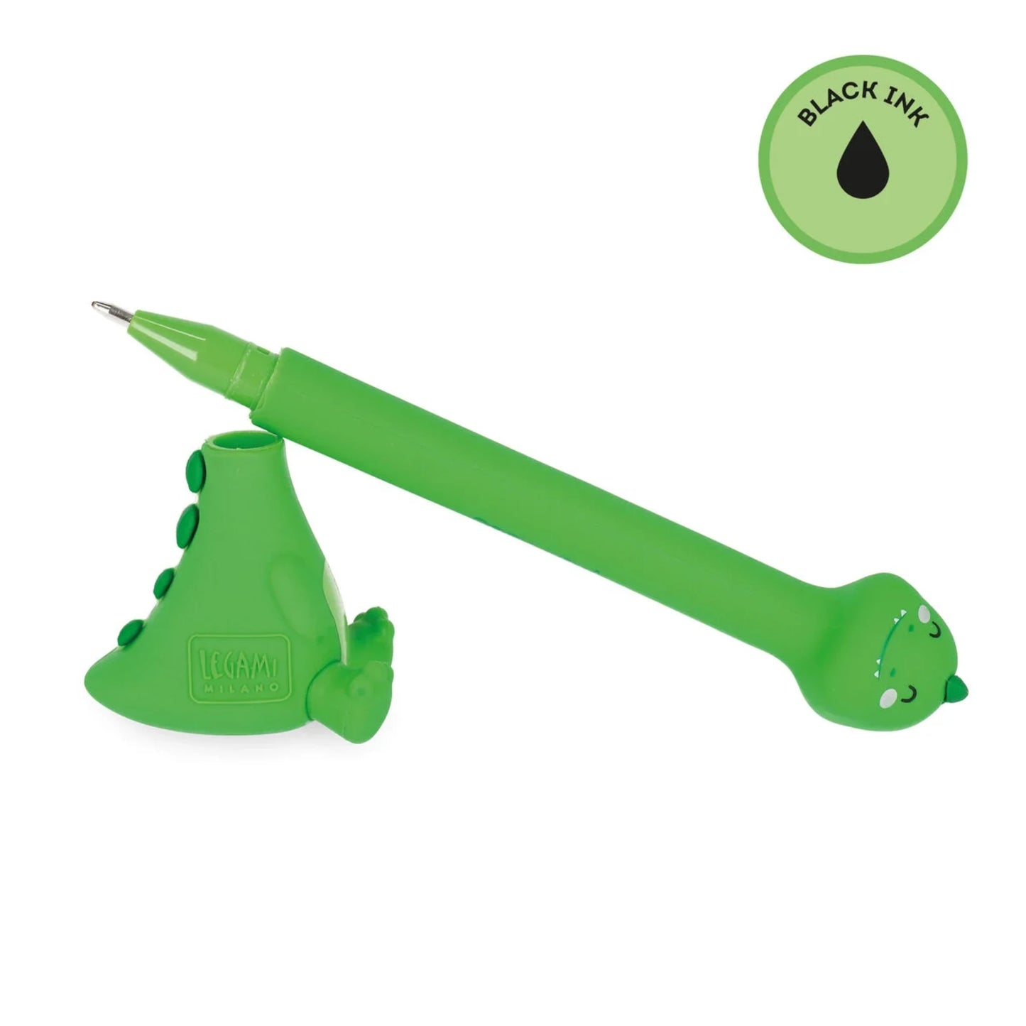Penna a Sfera Legami Stand-Ink Ovation con Base — Giraffa Dino Llama | Penna Animali Ricaricabile Refill G2