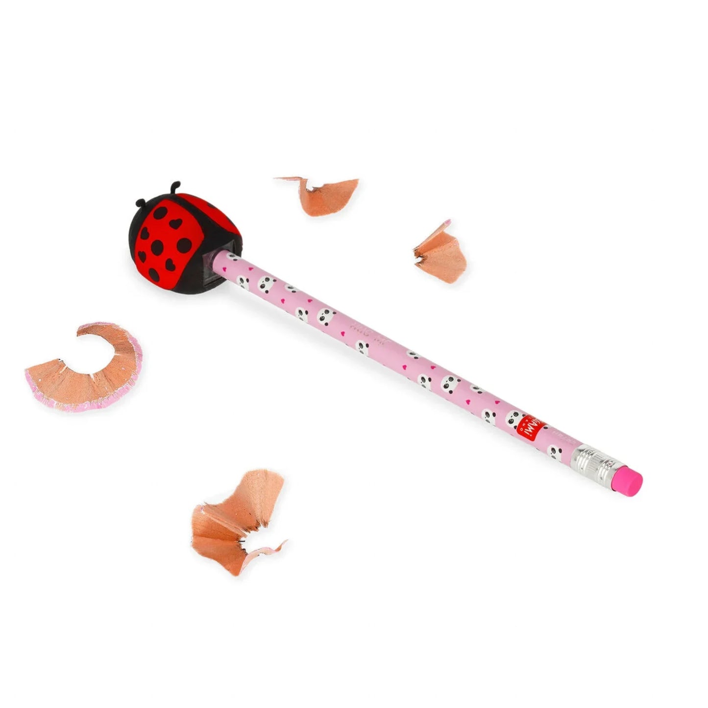 Temperino Legami Mini Friends Ladybug — Temperamatite Coccinella Antiscivolo Kawaii