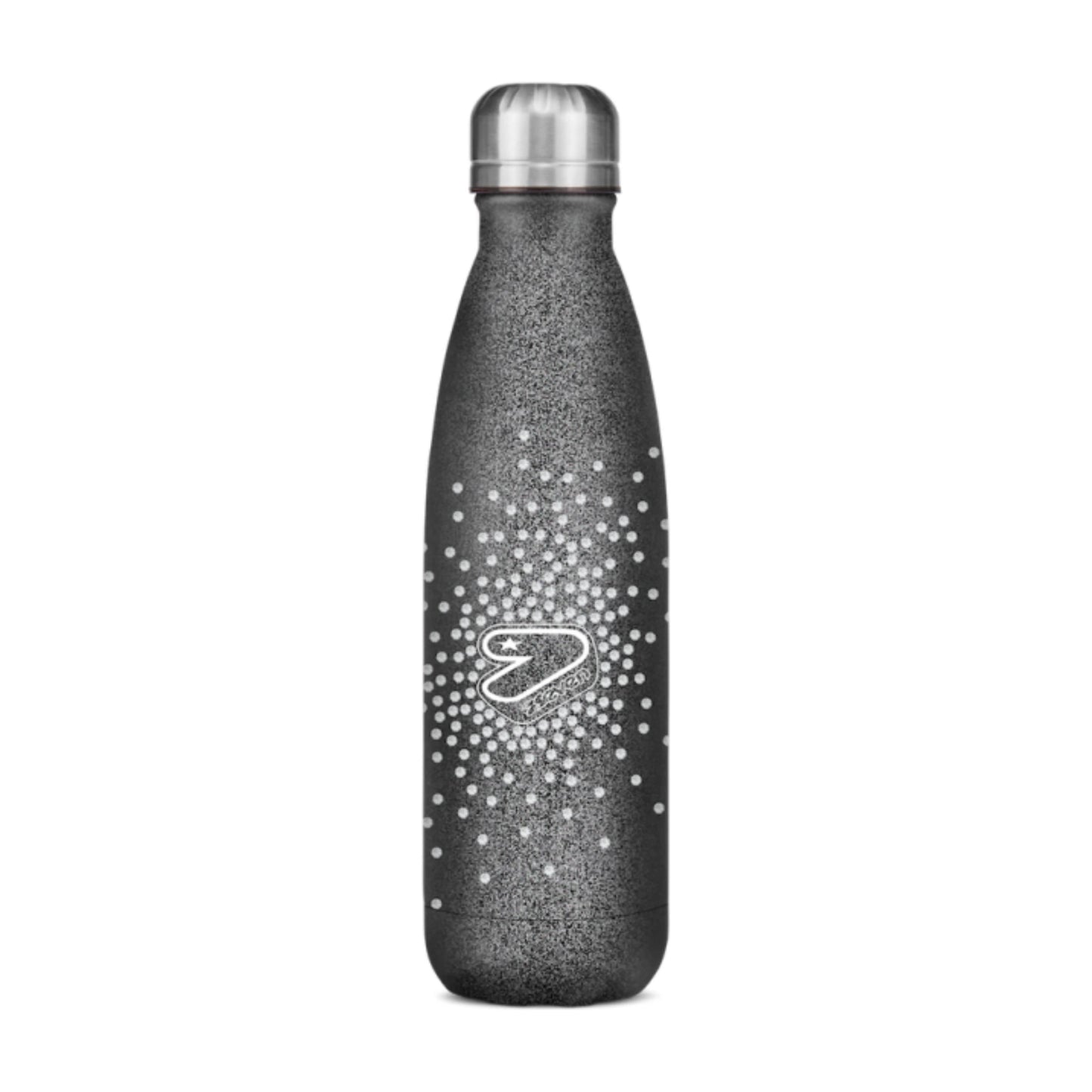 Borraccia Termica Seven 500ml Acciaio Inox con Strass Applicati Scuola