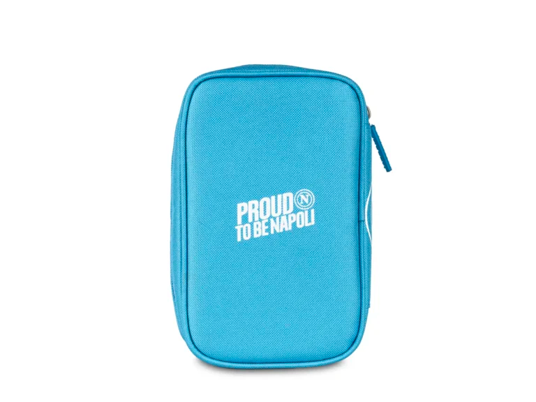 Astuccio 1 zip SSC Napoli Azzurro