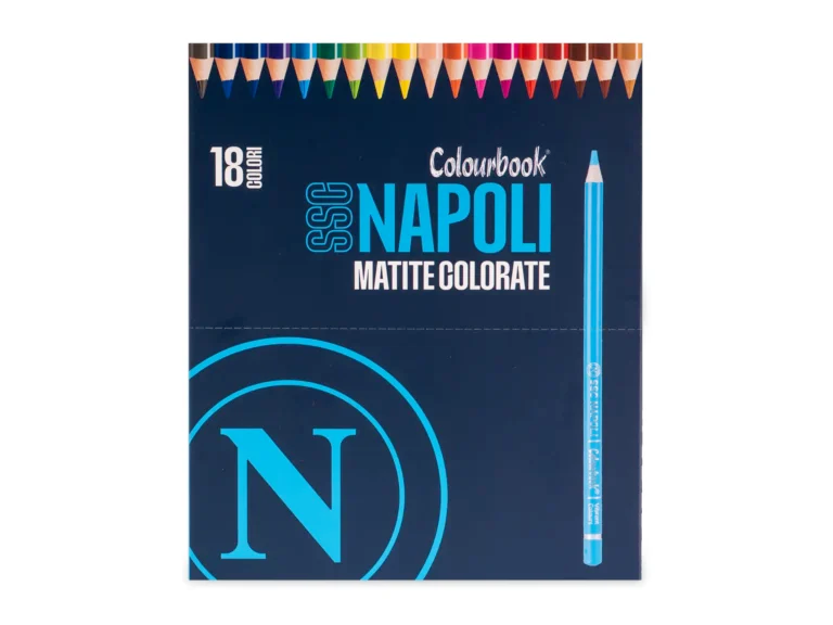 Confezione 18 matite colorate SSC Napoli