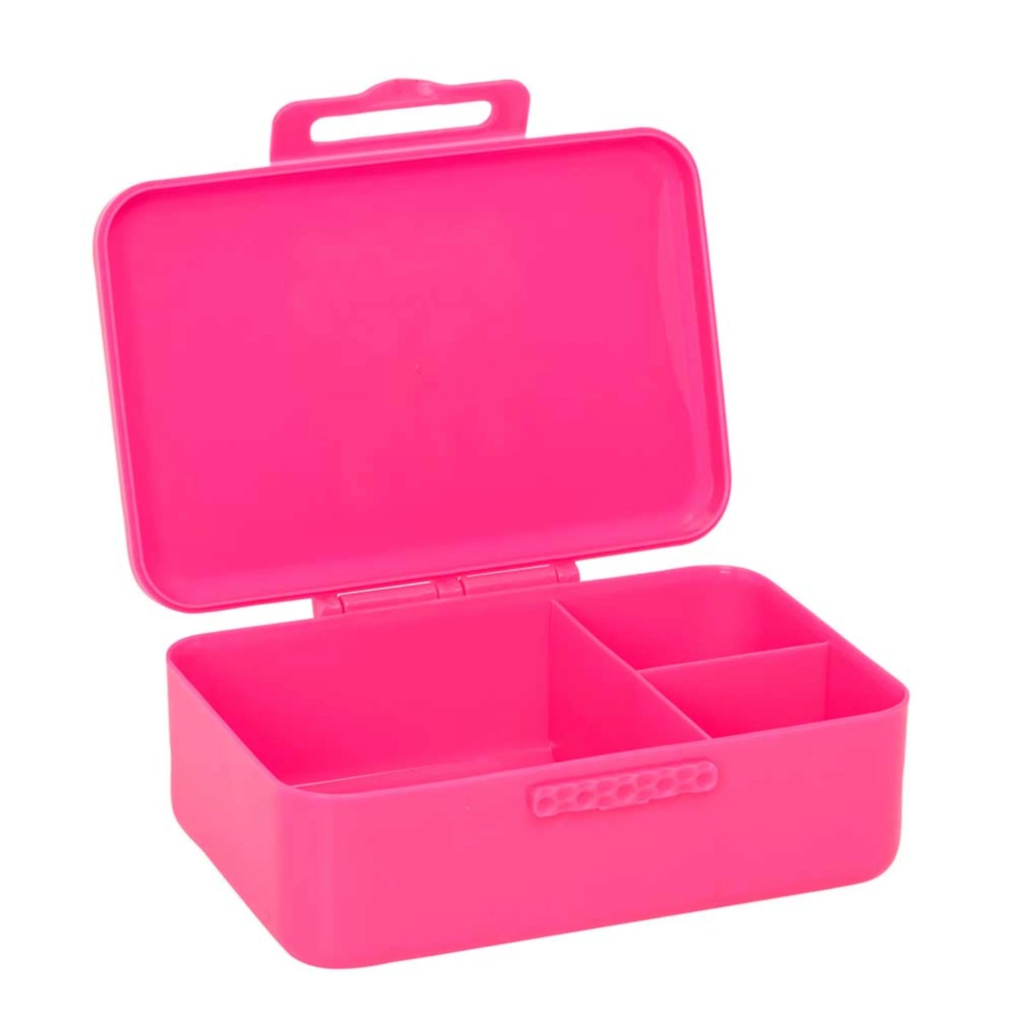 Portapranzo 850ml Safta K-POP Demon Hunters — 3 Scomparti Coperchio Huntrix Rosa Netflix