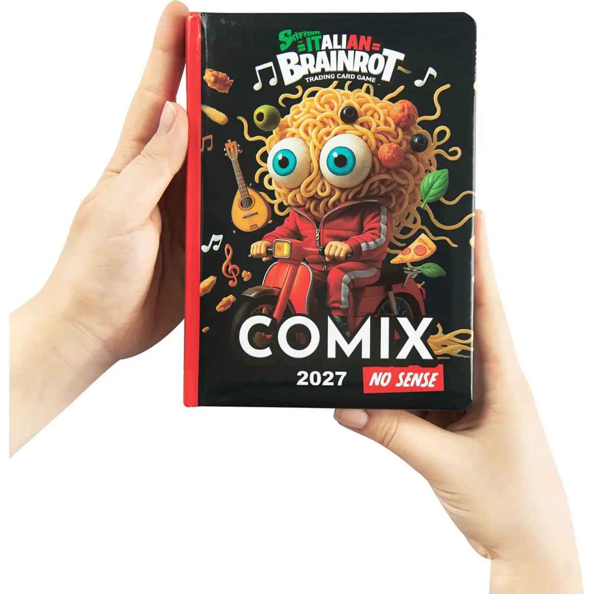 Diario Skifidol Italian Brainrot 13 Mesi 2026-27 Comix con Card | Scuola