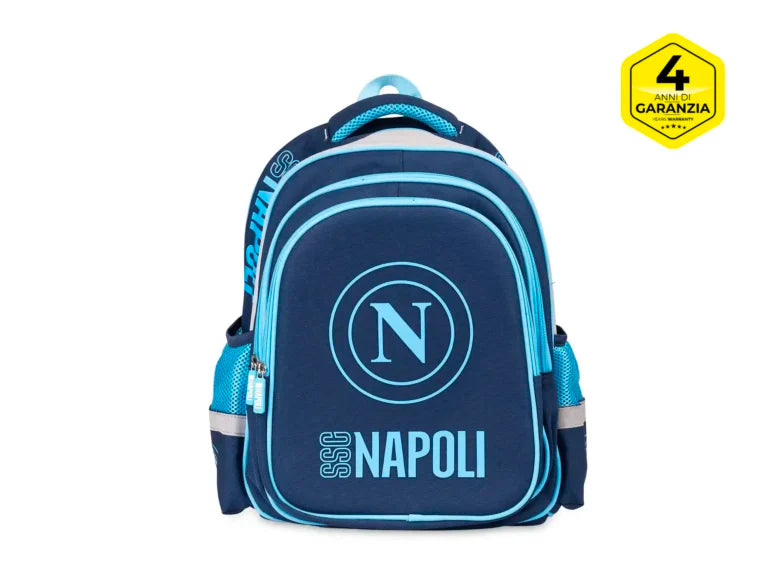Zaino scuola SSC Napoli Dark Blue con borraccia omaggio