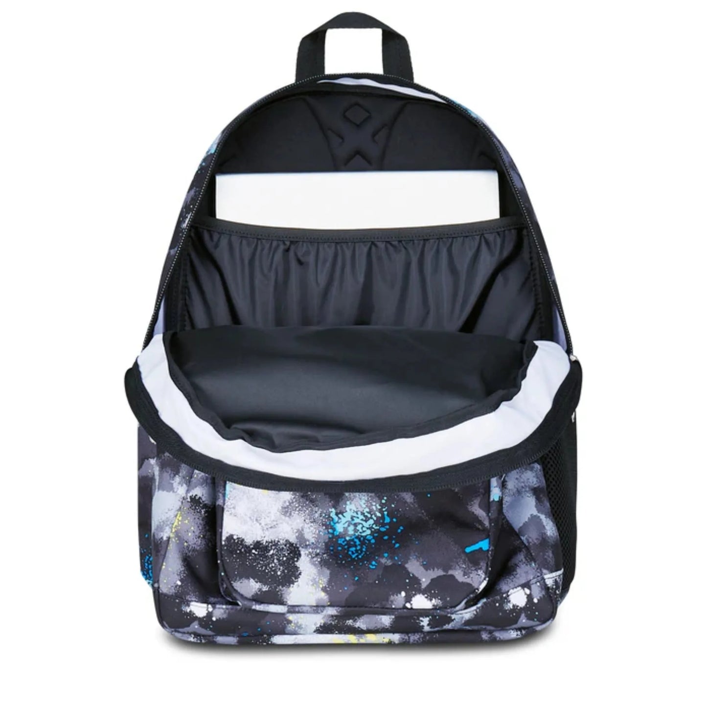 Zaino Seven Freethink Boy Fantasia Mimetica Grigia Doppio Scomparto con Tasca PC e Porta Borraccia