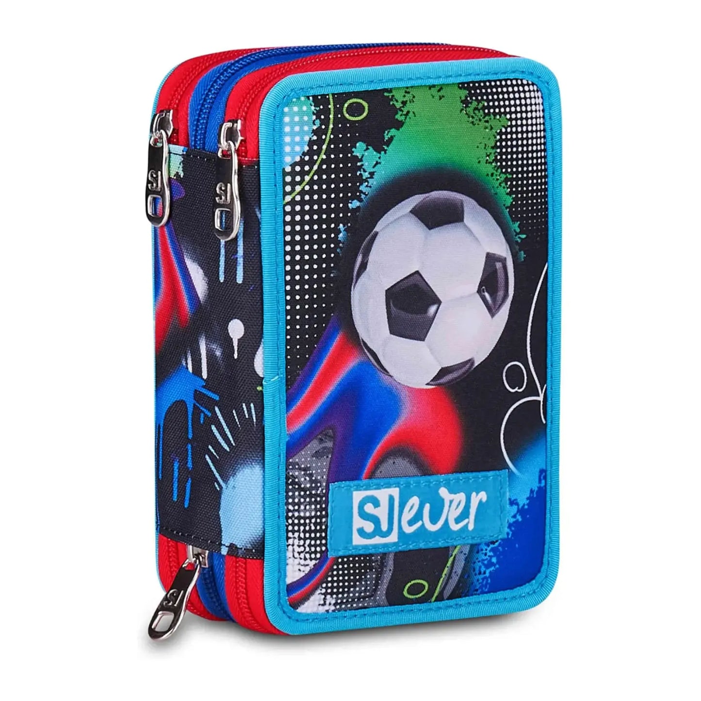 Astuccio 3 Zip SJ Gang Ever Fluid Game Corredo 45 Pezzi Originale