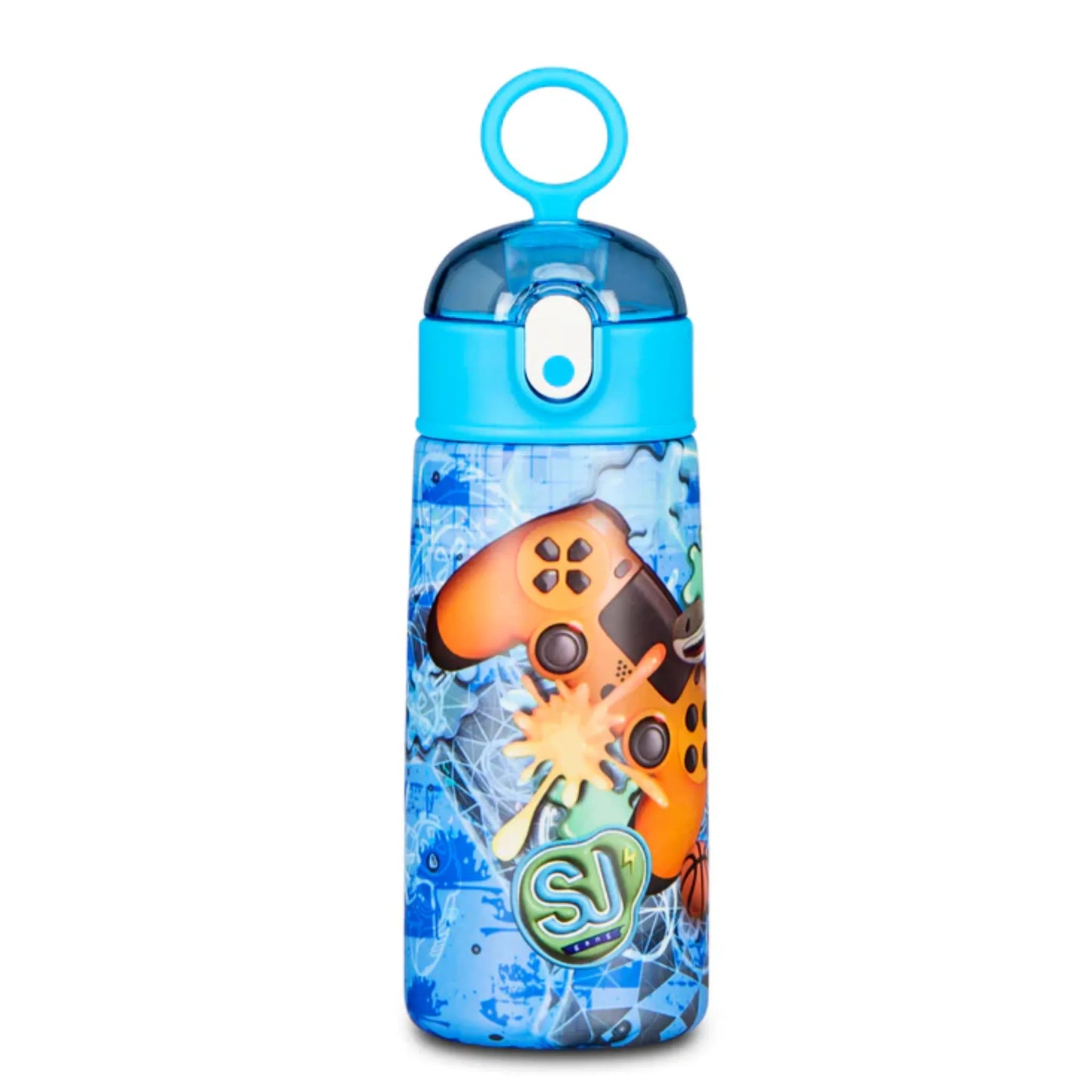 Borraccia Termica Seven SJ Joyful Pins Boy 460 ml Acciaio Inox 304 con Cannuccia