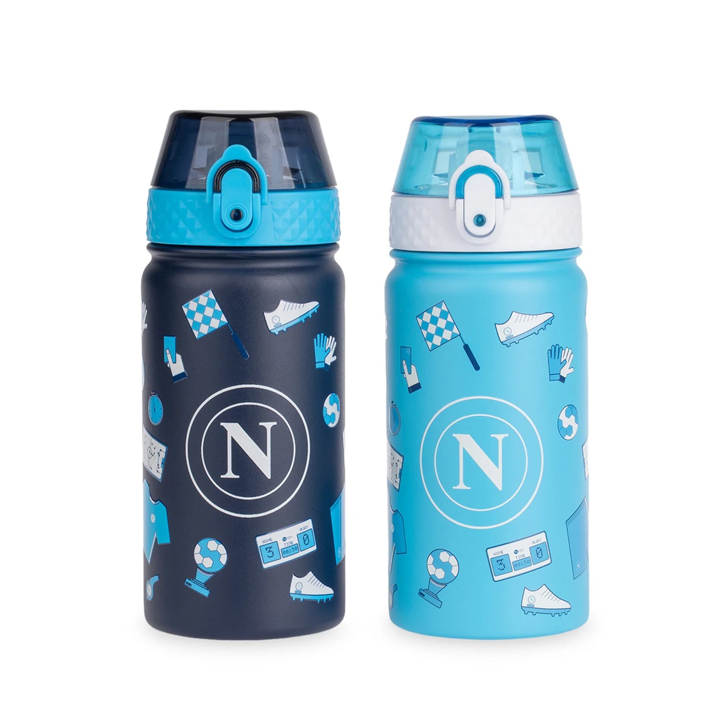Borraccia Termica Bambini SSC Napoli Kids 400ml con Cannuccia Antigoccia