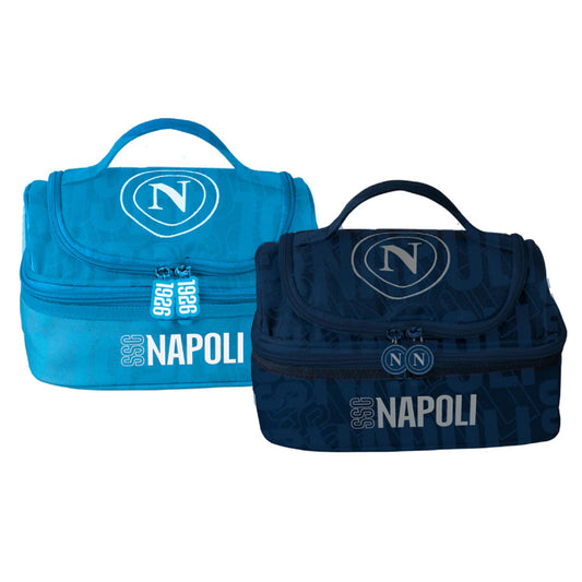 Lunch Bag SSC Napoli Porta Pranzo Termico Ufficiale | Azzurro e Blu