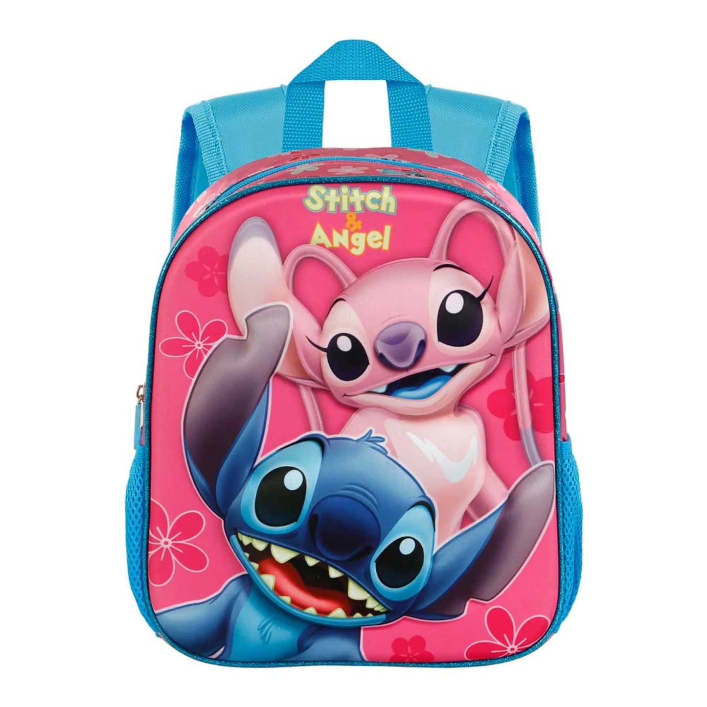 Zaino Asilo 3D Lilo & Stitch Match Rosa Disney 31 cm Originale