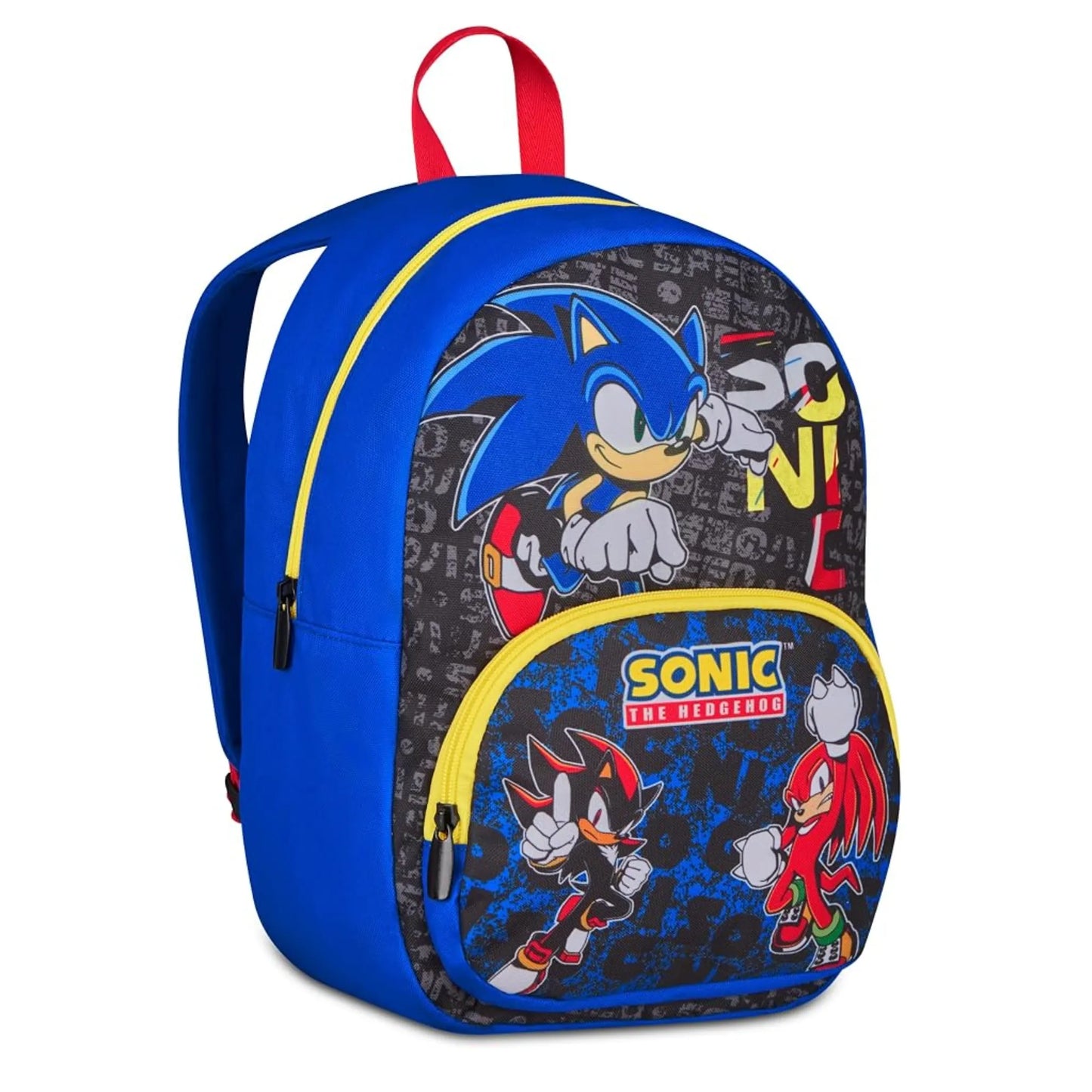 Zaino Asilo Sonic Seven 14 Litri Blu con Tasca Porta Borraccia