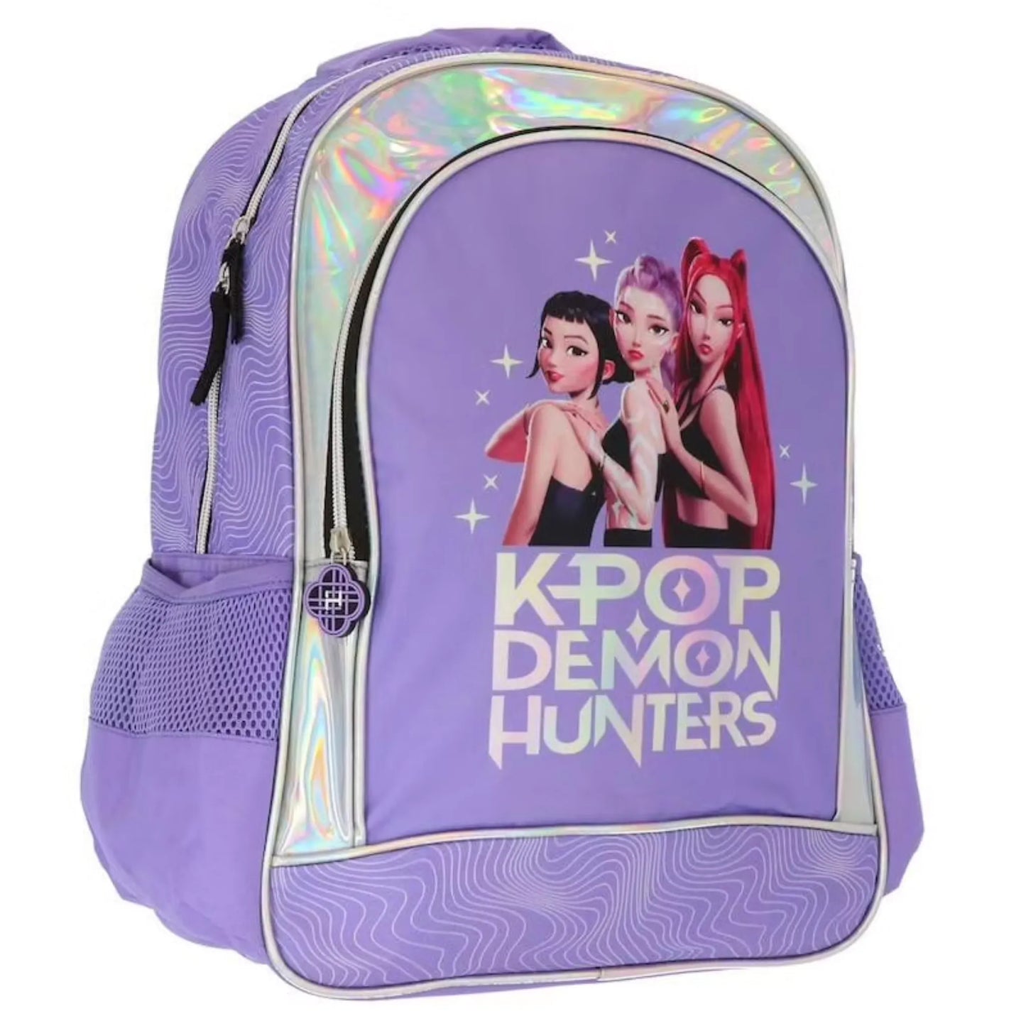 Zaino Scuola Americano K-Pop Demon Hunters Viola 41 cm Multitasche