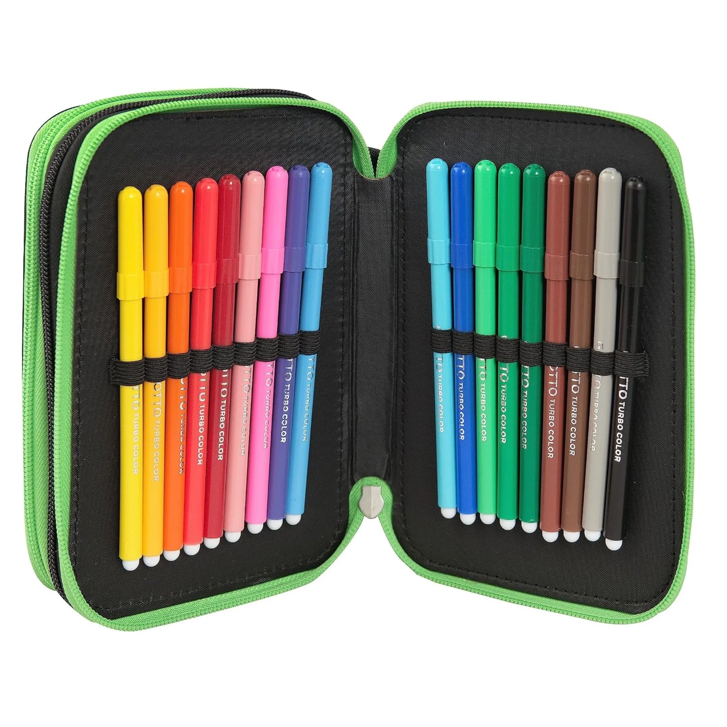 Astuccio 3 Zip Minecraft Corredo Completo con 44 Accessori Scuola Ufficiale