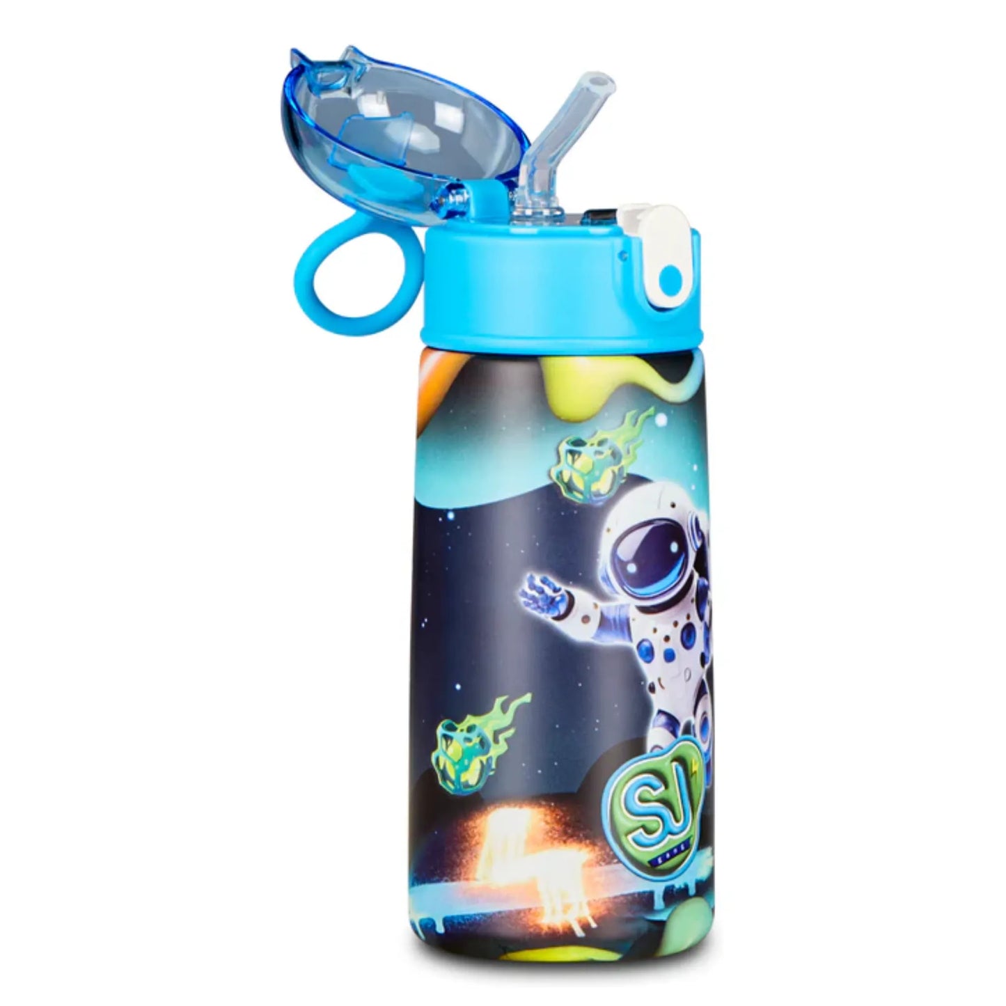 Borraccia Termica Seven SJ Space Ride Boy 460 ml Acciaio Inox 304 con Cannuccia