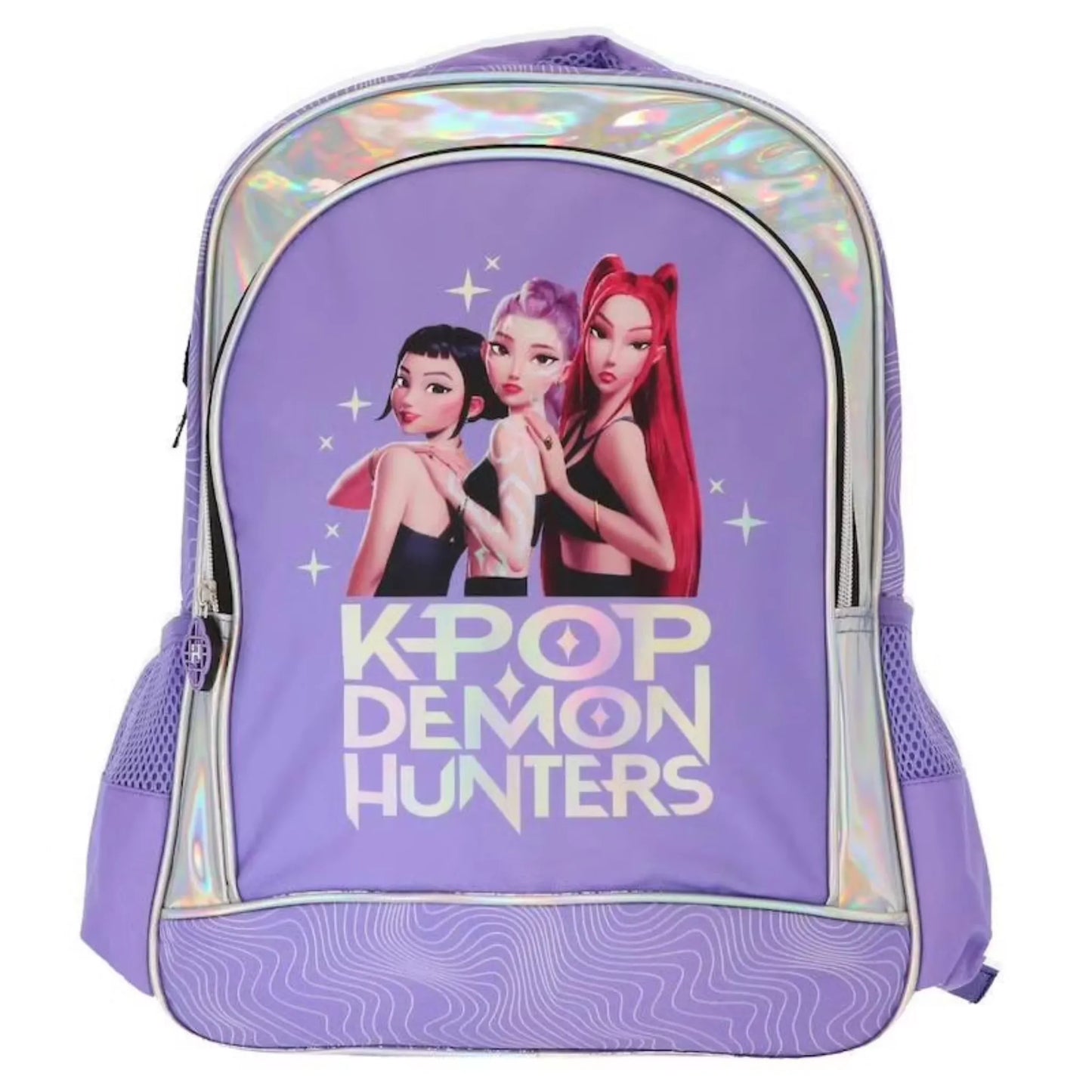 Zaino Scuola Americano K-Pop Demon Hunters Viola 41 cm Multitasche