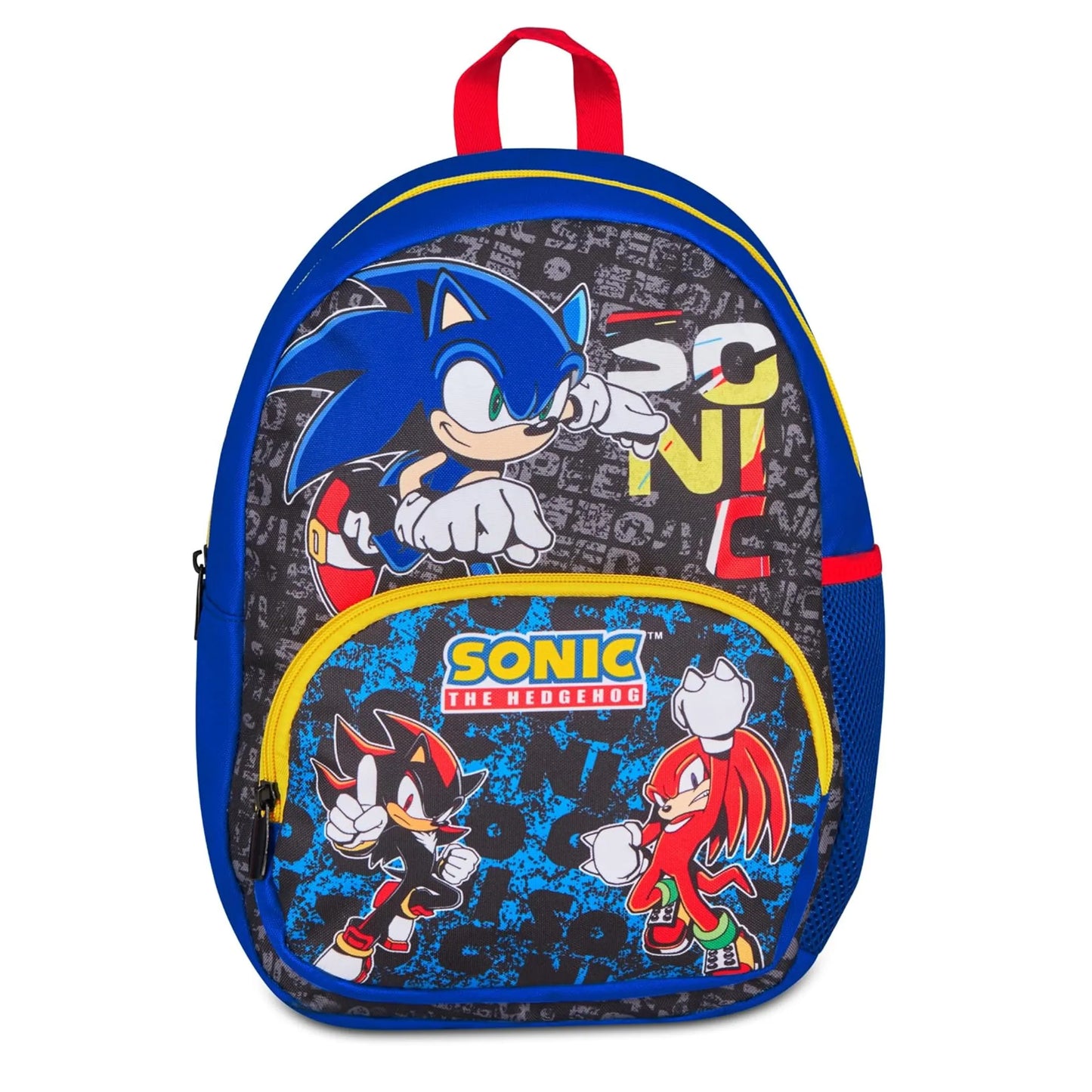 Zaino Asilo Sonic Seven 14 Litri Blu con Tasca Porta Borraccia