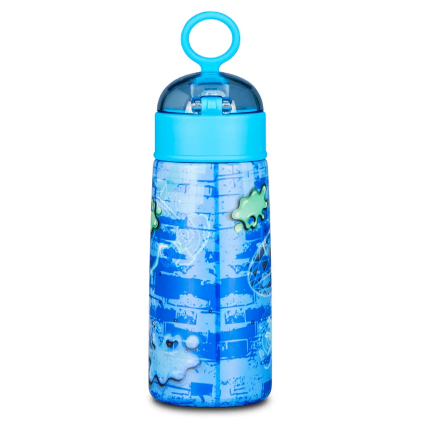 Borraccia Termica Seven SJ Joyful Pins Boy 460 ml Acciaio Inox 304 con Cannuccia