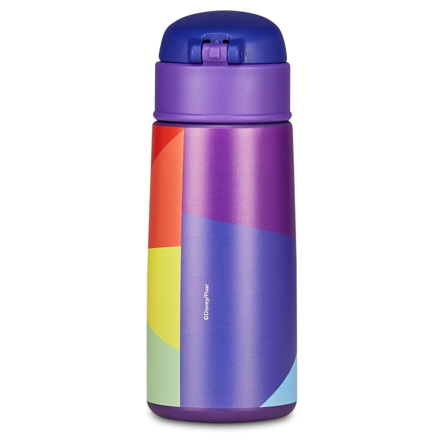 Borraccia Termica Seven Disney Pixar Inside Out 2 460 ml con Cannuccia Acciaio Inox Bambini